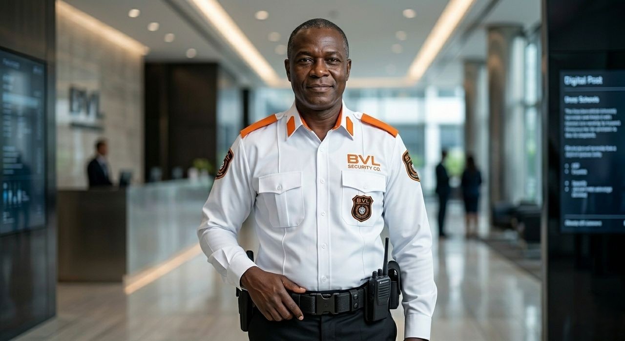 Senior BVL Security officer on duty