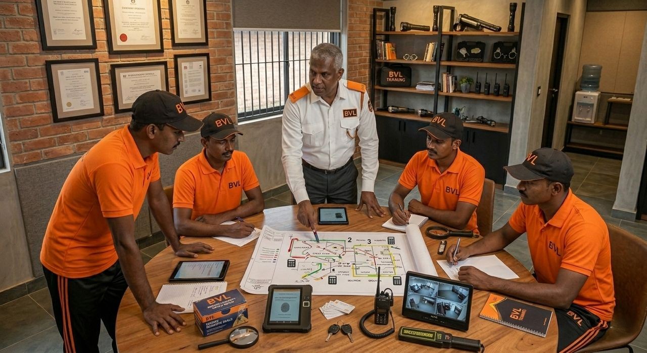 BVL Security team in a strategic security planning session
